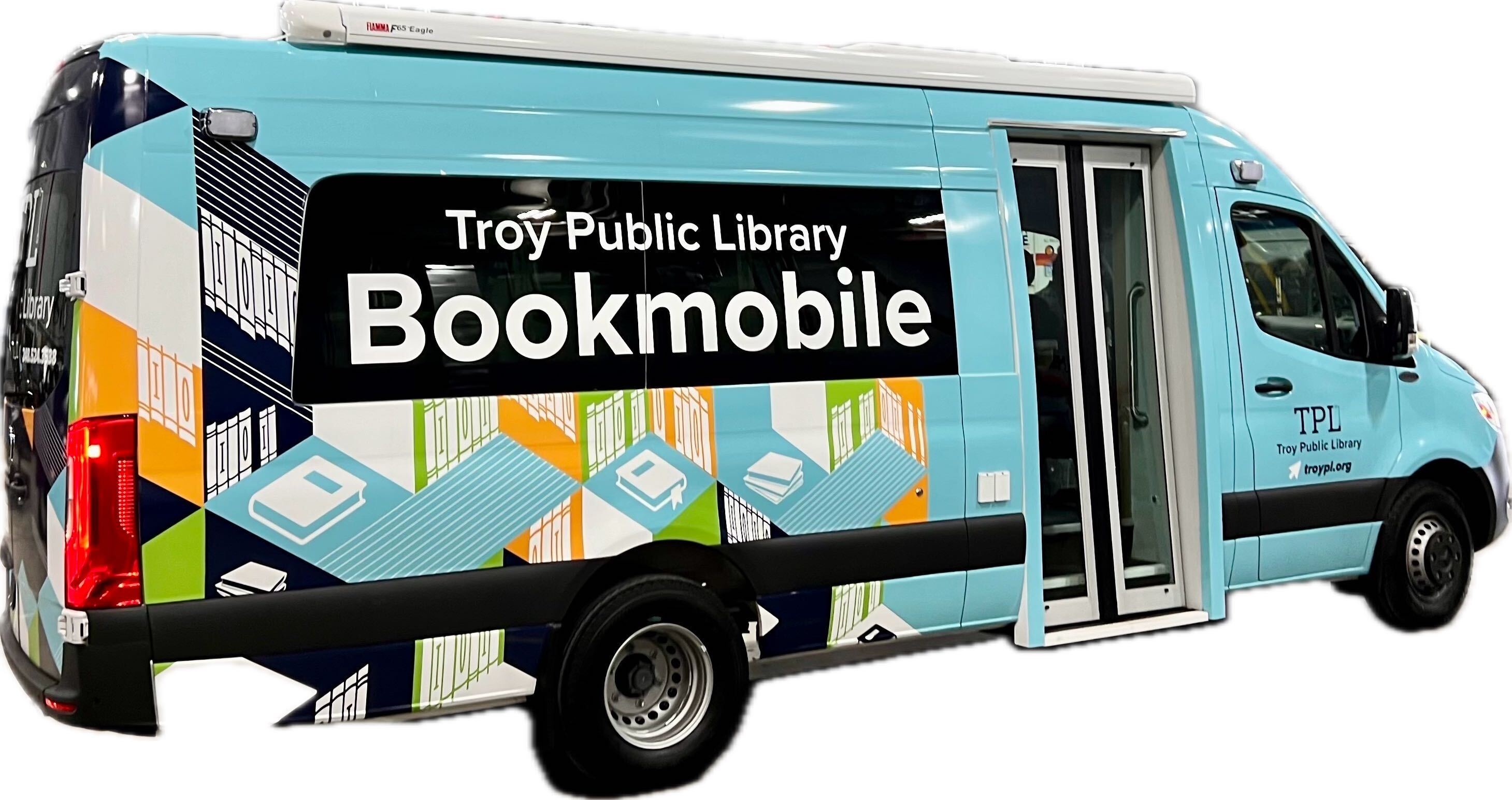 troy public library bookmobile
